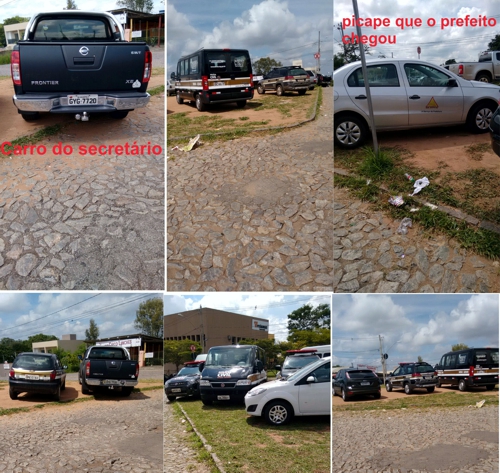 carros estacionados nas calçadas - 500